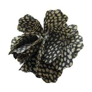   Animal Print Flower 1/Pkg Jaguar Beige, Black; 3 Items/Order: Arts