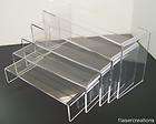 ACRYLIC RISERS 2   SETS OF 3 NESTING 2.25 WIDE   3/16  