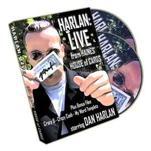  Magic DVD: Harlan: Live! by Dan Harlan: Toys & Games