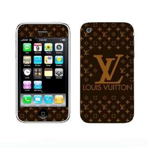  Meestick Louis Vuitton Vinyl Adhesive Decal Skin for iPhone 3G 