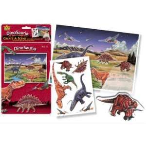  Create a Scene Dinosaur Reusable Sticker Set Toys & Games