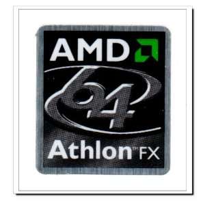  AMD Athlon FX64 Logo Stickers Badge for Laptop and Desktop 