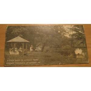    Vintage A Shady Nook Hershey Park PA Postcard 