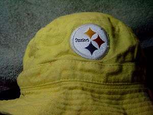Pittsburgh Steelers NFL Game Day vintage hat yellow size l/xl drew 