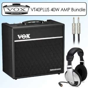  Vox VT40PLUS Valvetronix 40 Watt Modeling Amp Outfit 