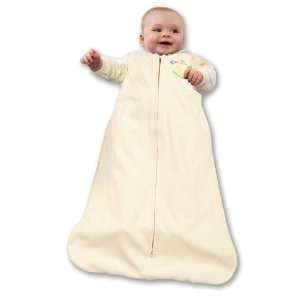  Micro Fleece SleepSack Wearable Blanket   Cream   Small 