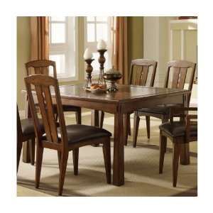  Riverside Craftsman Home Rectangular Dining Table Set Americana 