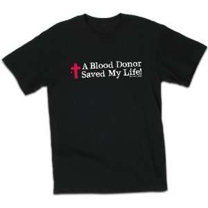  Blood Donor Black   Christian T Shirt