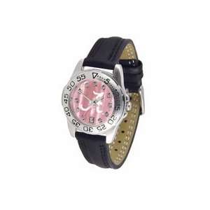  Alabama Crimson Tide Ladies Sport Watch with Leather Band 