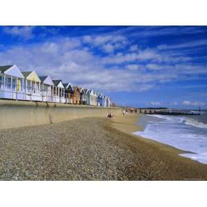  Beach Huts, Southwold, Suffolk, England, UK, Europe 