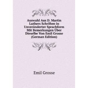   Von Emil Grosse (German Edition) Emil Grosse  Books