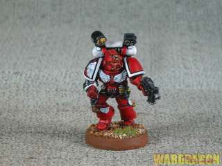25mm Warhammer 40K WDS painted Blood Angels Sanguinary Priest w62 