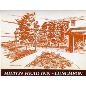 Hilton Head Inn Luncheon Menu South Carolina 1972