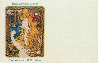   Artist Signed Job Cigarettes 1903 Vintage Advertising Postcard  