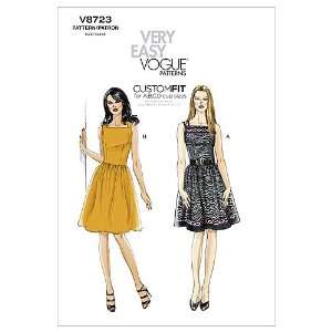 Vogue Patterns V8723 Misses Dress, Size FF (16 18 20 22)