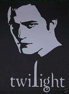 Twilight Edward Cullen Decal Sticker Window Locker 8x11  