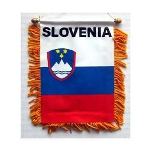  Slovenia   Window Hanging Flag Automotive