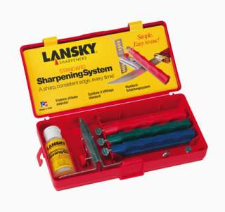 LANSKY SHARPENING SYSTEM  PERFECT EDGE EVERY TIME  