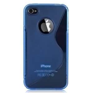 Blue S) Verizon iPhone 4th Generation Skin Case for iPhone 4G / 4th 