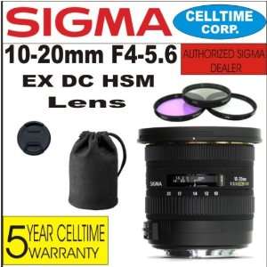  Sigma 10 20mm F4 5.6 EX DC HSM Wide Angle Zoom Lens For 