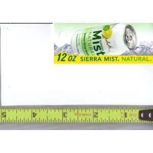  Magnum, Small Rectangle Size Sierra Mist Can Soda Vending 