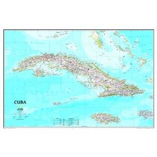 Cuba Wall Map (Classic Style, Laminated) by National Geographic Maps 