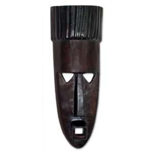  Ghanaian wood mask, Ancestor Protector