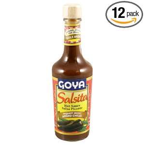 Goya Salsita Ancho, 8 Ounce Units (Pack of 12)  Grocery 