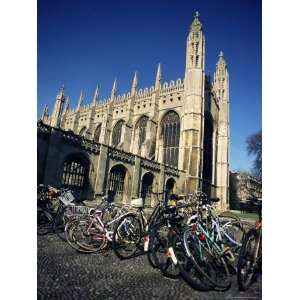 in Front of Kings College, Cambridge, Cambridgeshire, England, United 