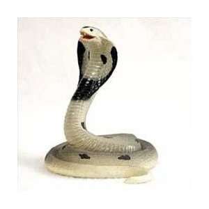  COBRA Indian King Cobra SNAKE ready to strike Figurine New 