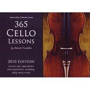  Note A Day 2010 Calendar   365 Cello Lessons by David 