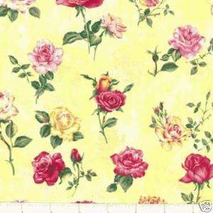 Rose June Flower of the Month Northcott Fabric 2821 FQ  