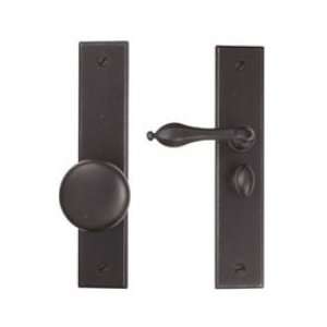   Brass Rectangular Style Screen Door Lock (2291): Home Improvement