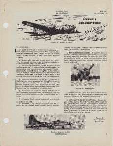 1943 B 17 F & G FLYING FORTRESS PILOT FLIGHT MANUAL #2  