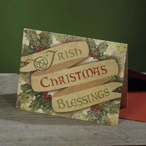  Irish Christmas Blessings Christmas Card   CLEARANCE 