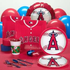   By AMSCAN Los Angeles Angels Baseball Standard Pack 