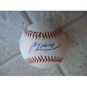 Autographed Ben Zobrist Ball   Official Ml Coa   Autographed Baseballs