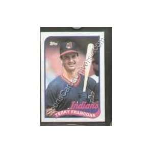  1989 Topps Regular #31 Terry Francona, Cleveland Indians 