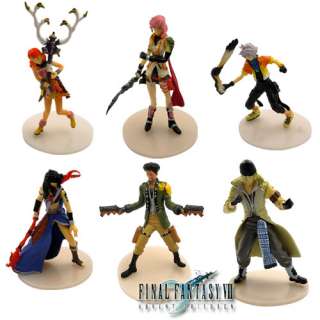 New 6pcs Final Fantasy Vanille Hope Figure Set  