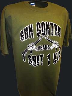 Gun Control Pro Guns Firearms Ak47 M16 Glock Colt Ar15 Military 2nd 