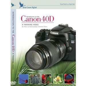  NEW Introduction DVD To The Canon 40D (Photo & Video 