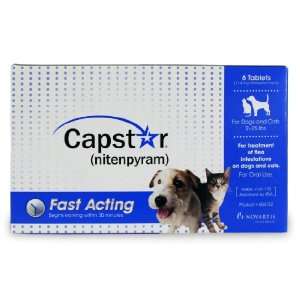  Novartis Capstar Flea Treatment Blue Tabs for Dogs and 