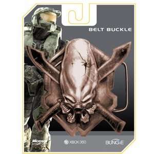  Halo 3 Alien Shield Covenant Badge Metal Belt Buckle 