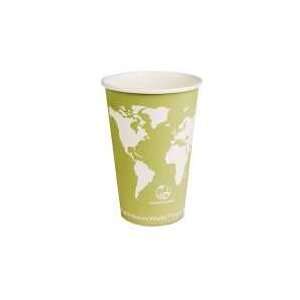   Eco Products World Art Seafoam Green 16oz Hot Cups   1000 CT Home