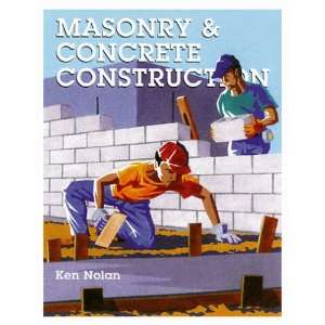 Craftsman Book Company 1572180447 Masonry & Concrete Construction 