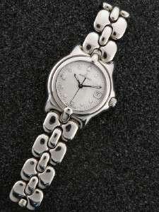 Berolucci Vir Stainless Steel Ladies Diamond Dial Watch  
