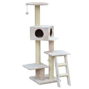  New 42 Cat Tree Post Furniture Condo House, Scratcher Bed 