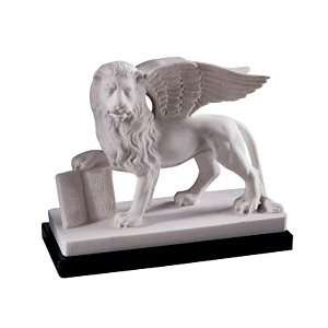  Leo winged lion statue home marble griffin sculpture 