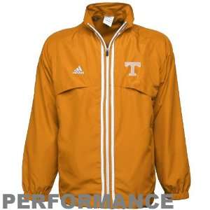   Orange Team Logo Pullover Windbreaker Jacket