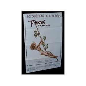  Tarzan, The Ape Man Folded Movie Poster 1981: Everything 